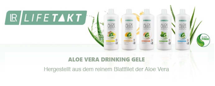Unsere Aloe Vera Trinkgele